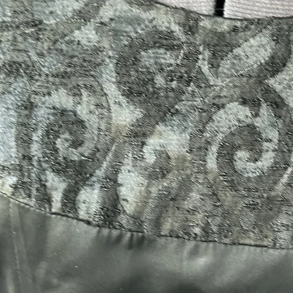 Jackie Morgan dress and coat Vintage size 2 black brocade lined Dresses